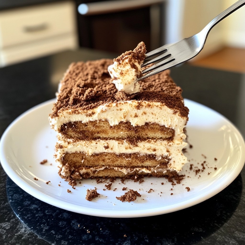 Speculoos Tiramisu with Mascarpone Cream