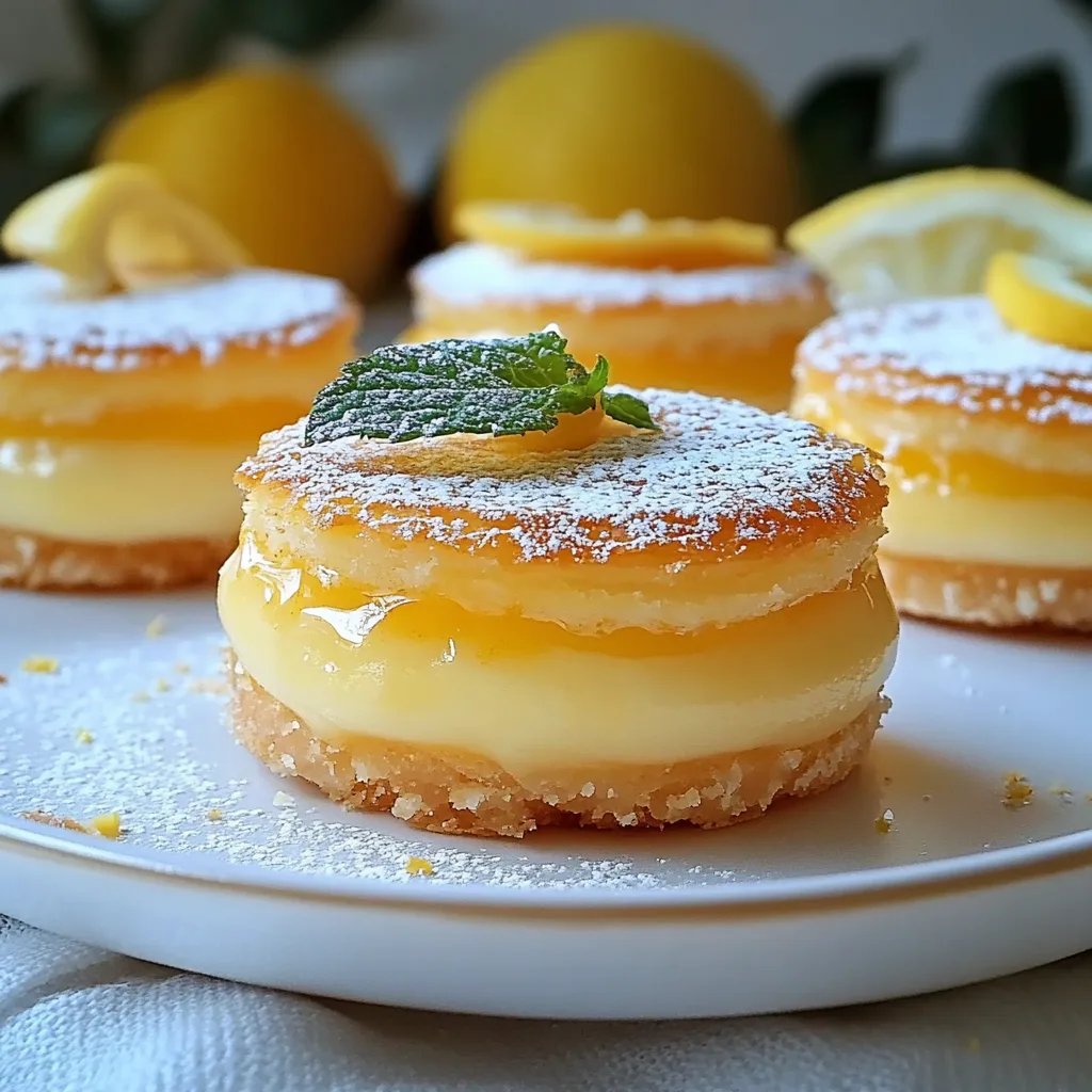 Baby Lemon Impossible Pies