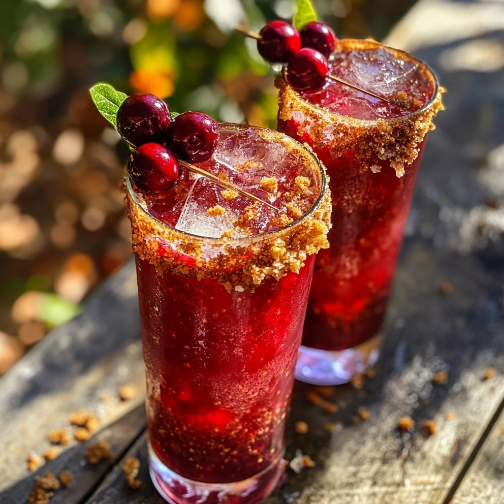 Holiday Cocktail Spiced Cranberry Paloma