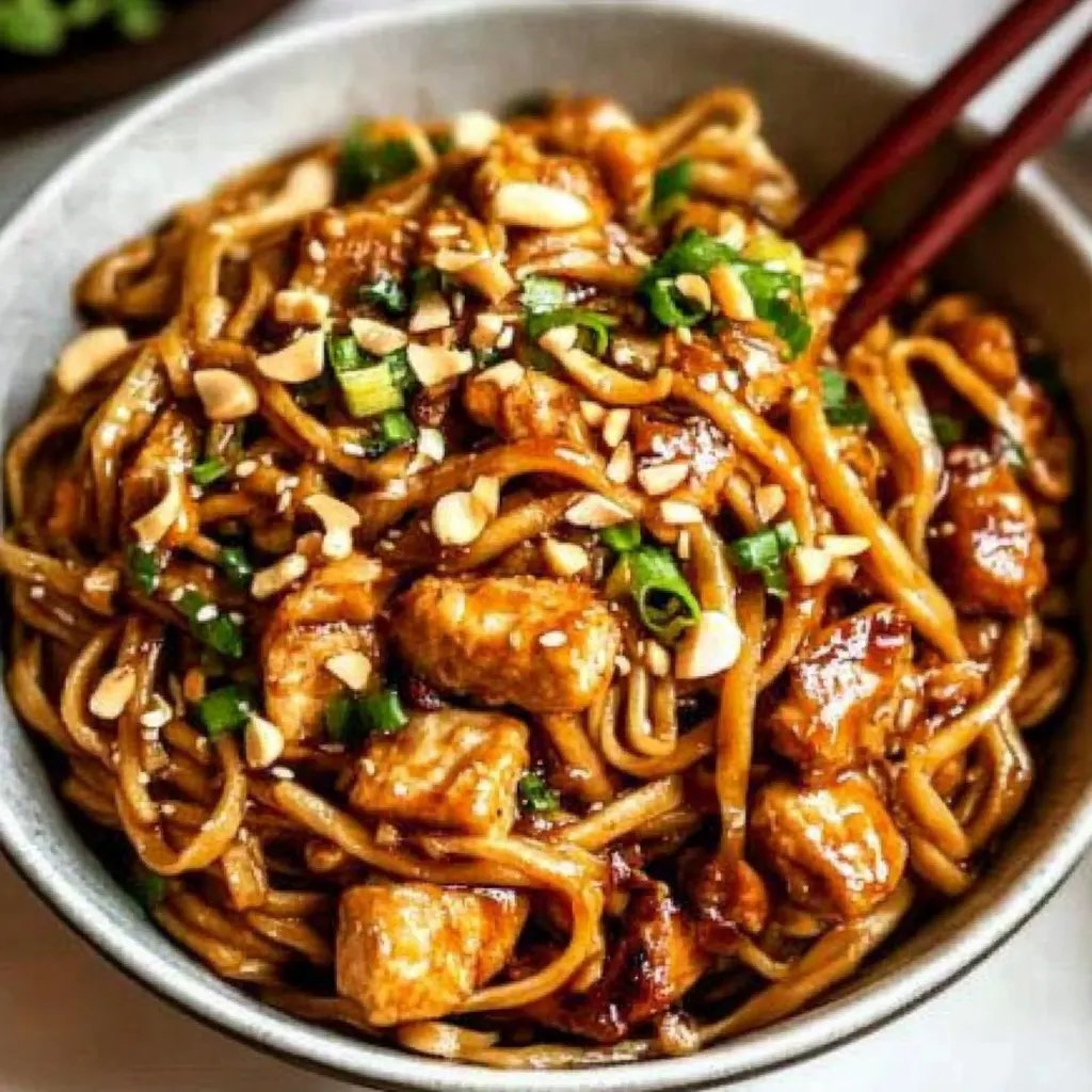 Kung Pao Chicken Noodles: An Incredible Ultimate Recipe for 4 People
