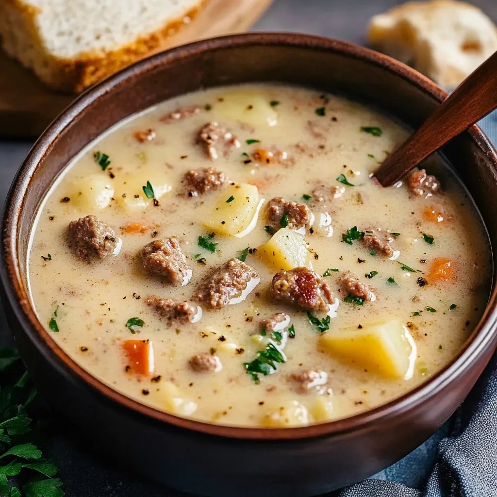 Ultimate Creamy Sausage & Potato Soup