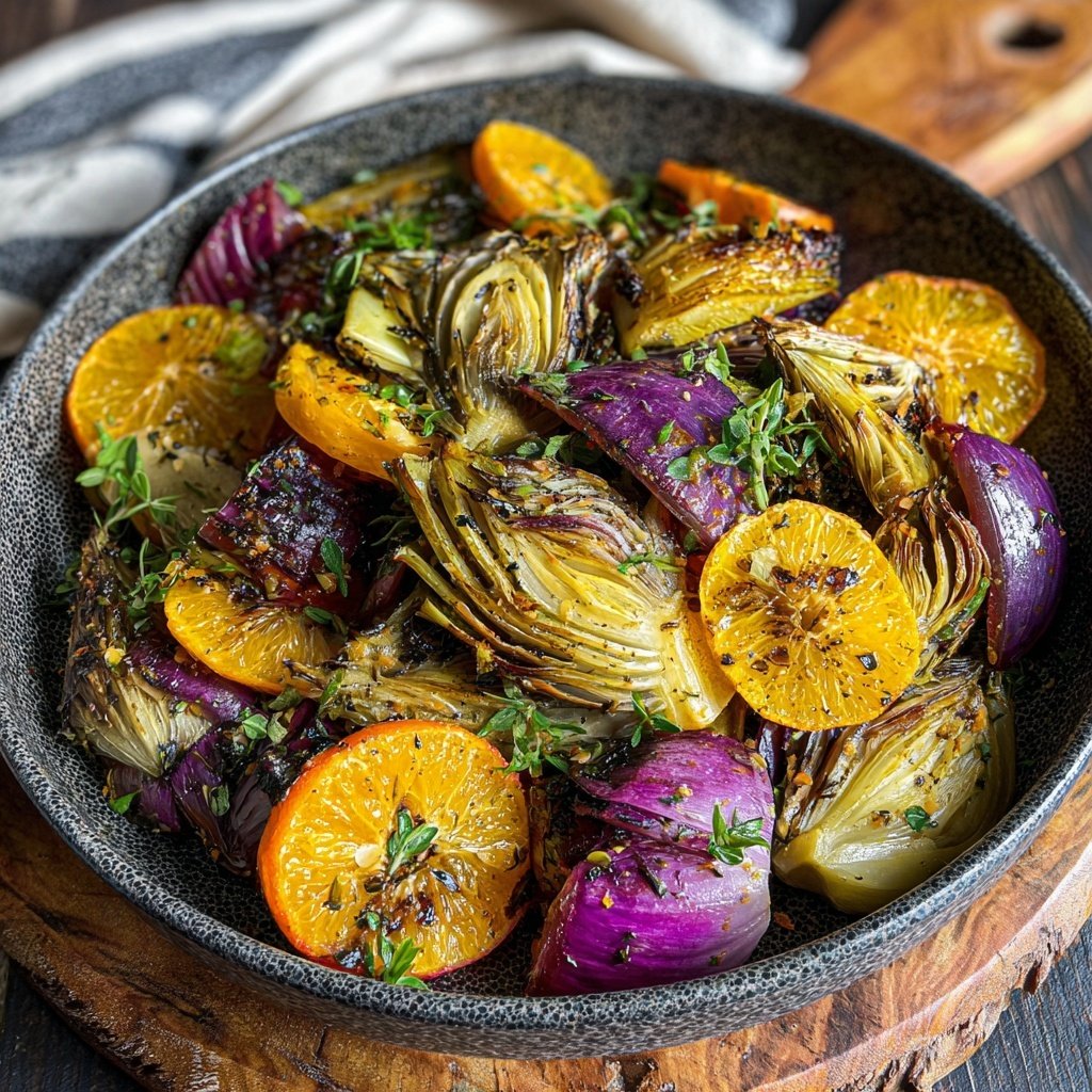 Roasted Fennel Citrus Salad