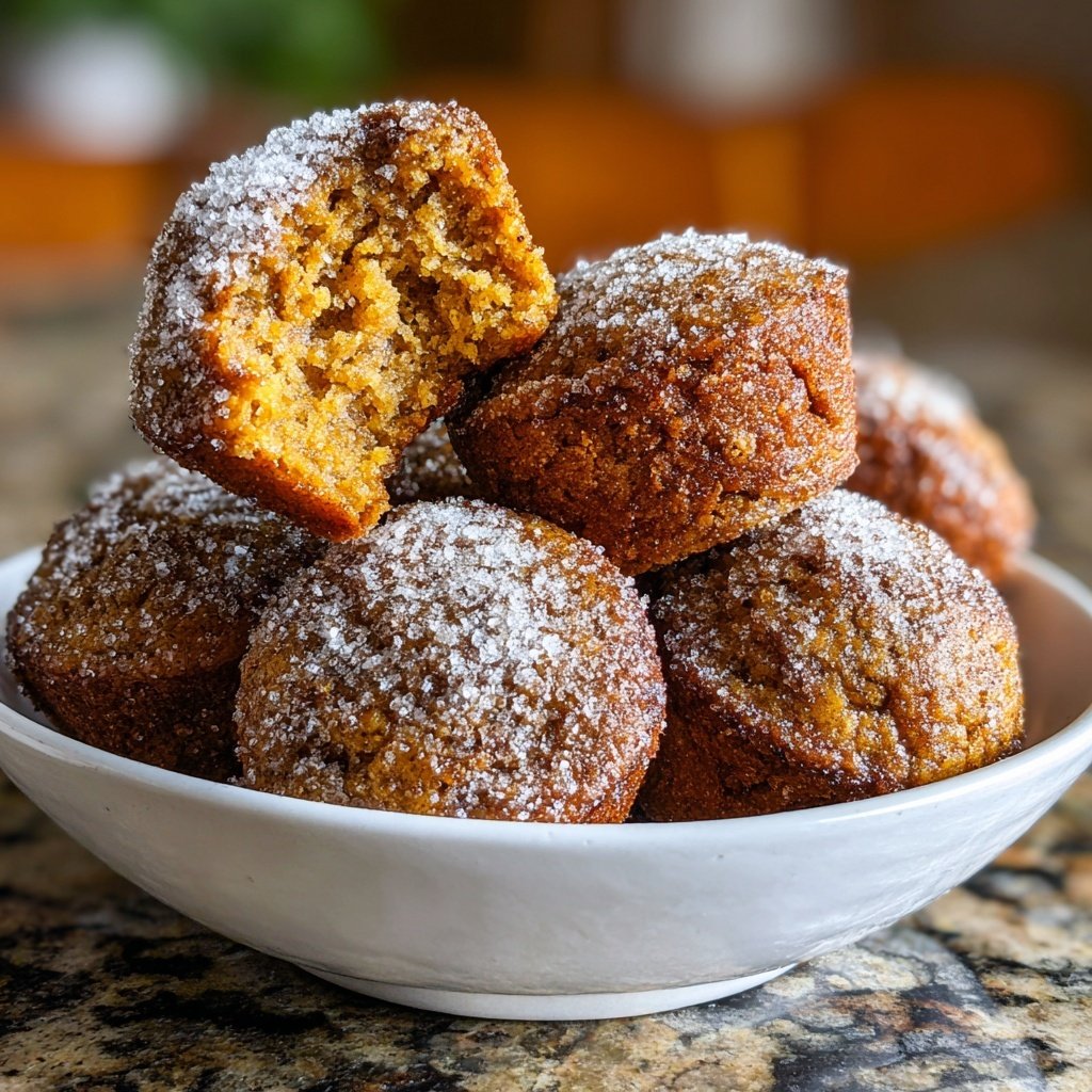 Pumpkin Spice Mini Muffins