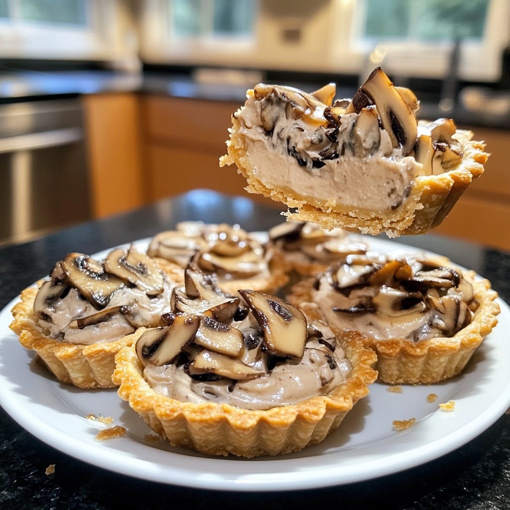 Truffle Mushroom Tartlets