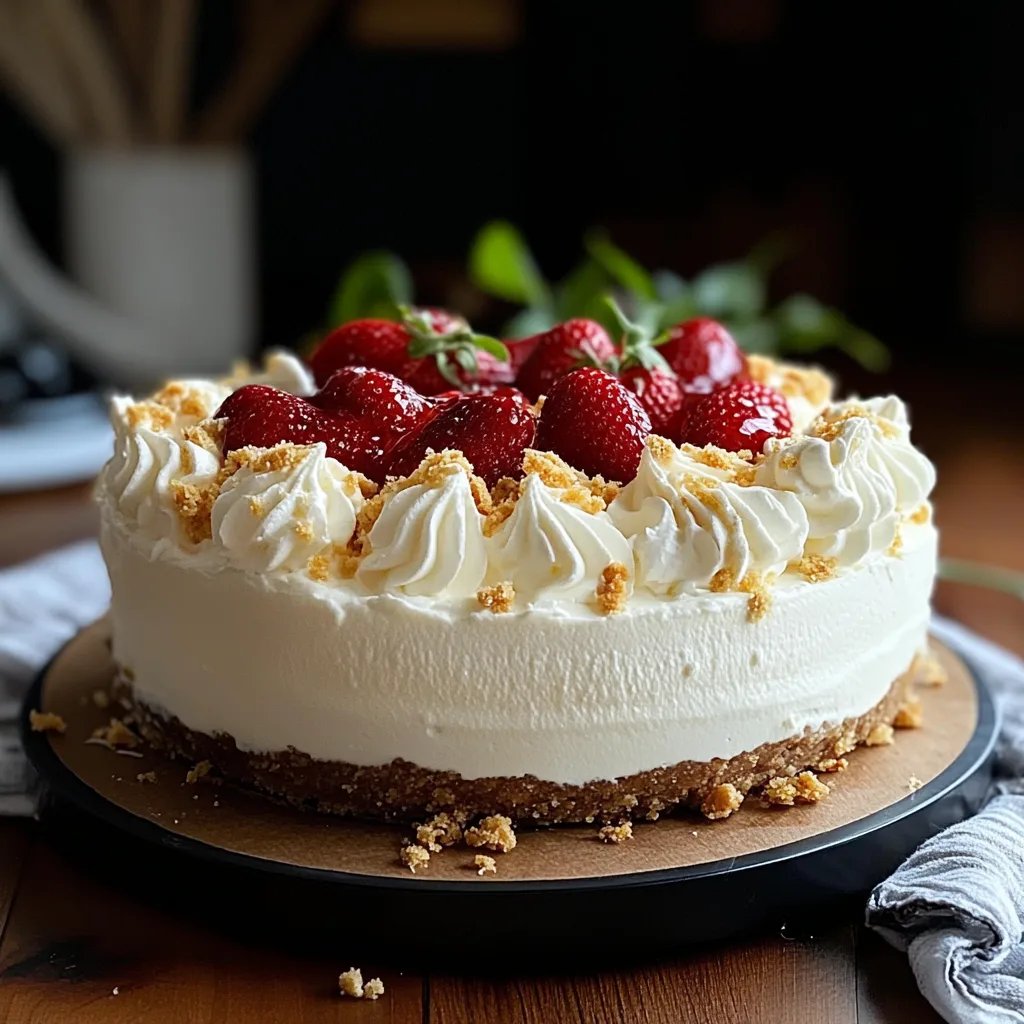 Easy Marshmallow Cheesecake – A Whipped Cream Cheese Delight