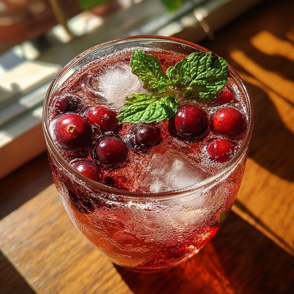 Cranberry Gin Spritz