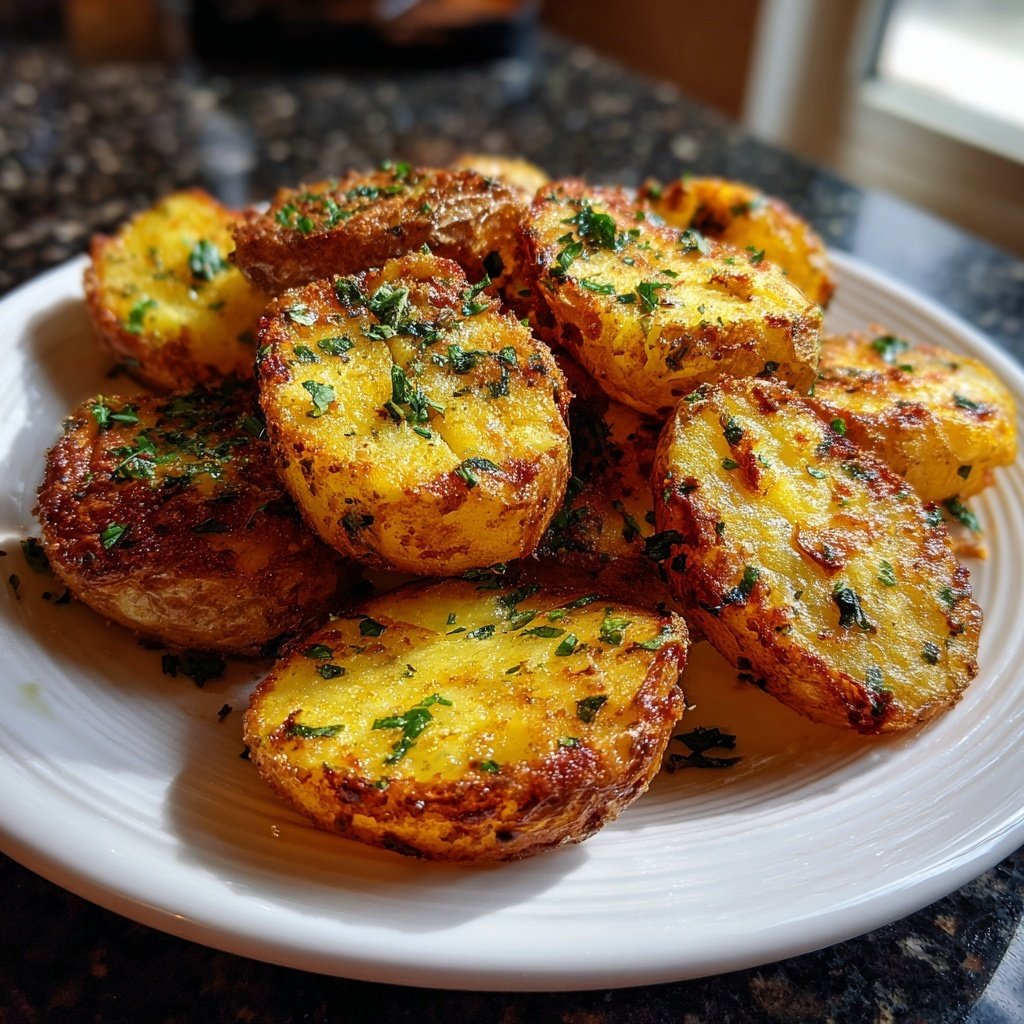 Crispy Salt and Vinegar Potatoes