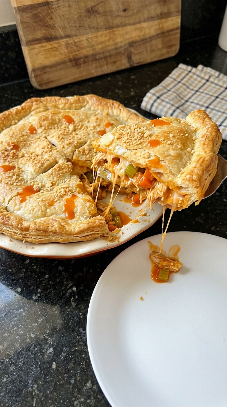 Buffalo Chicken Pot Pie