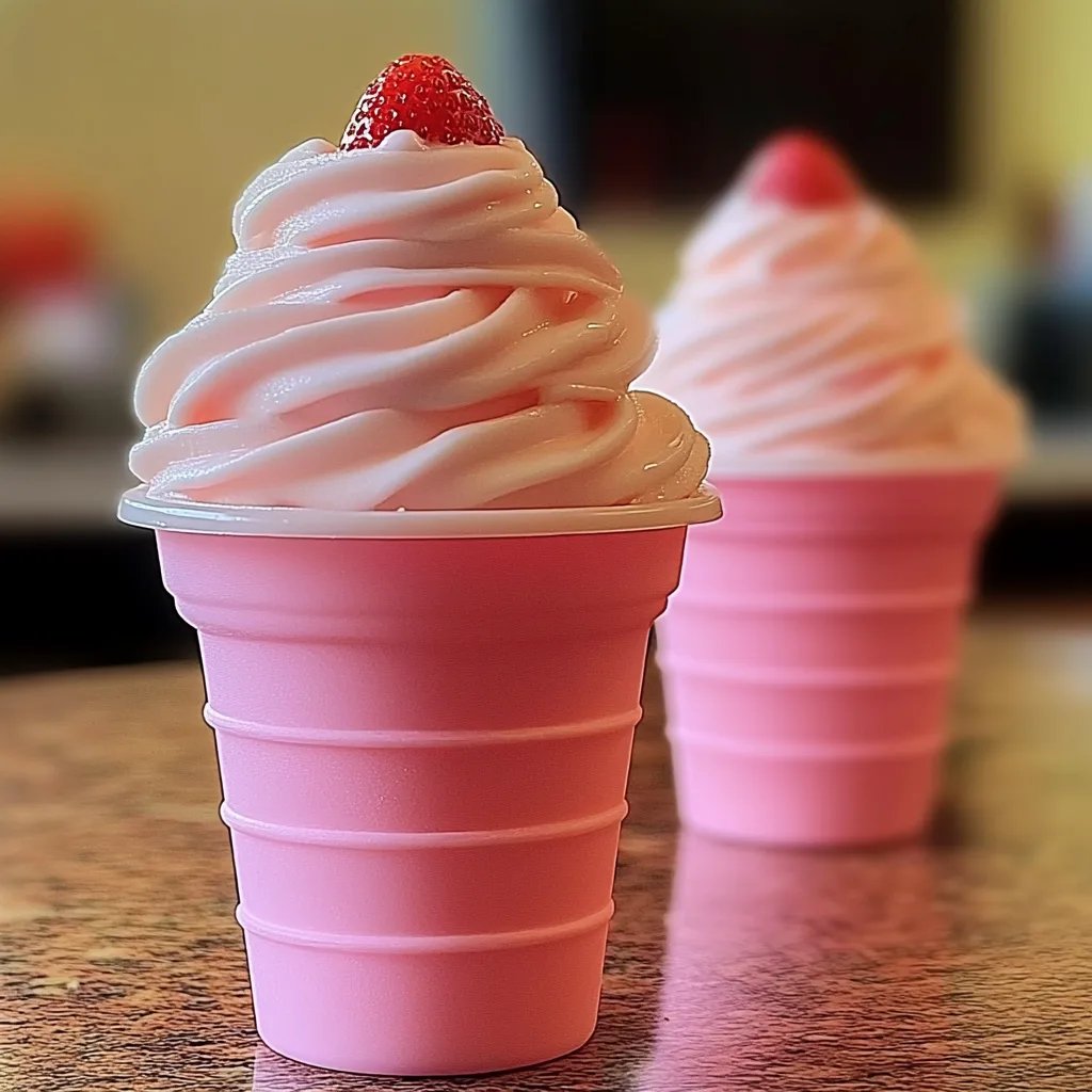 Easy Strawberry Dole Whip – An Amazing Ultimate Recipe for a Quick Tropical Treat!