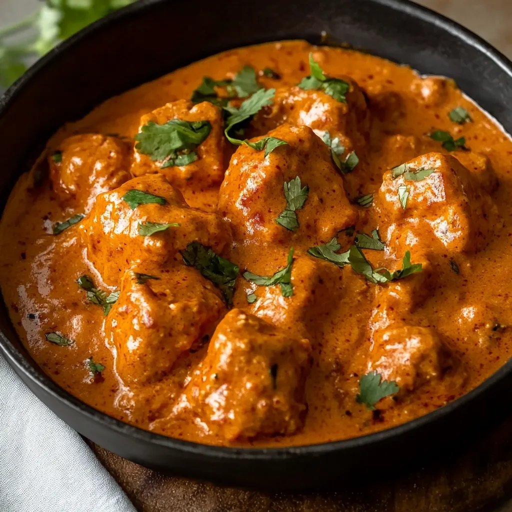 Butter Chicken wie im Restaurant