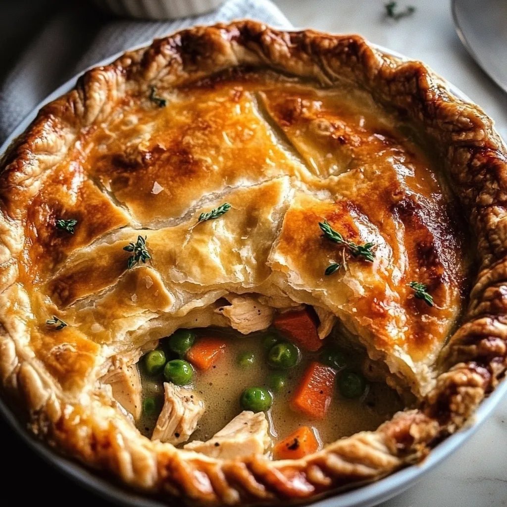 Savory Chicken Pot Pie