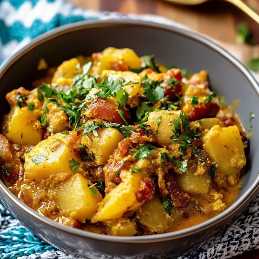Vegetarian Potato Curry