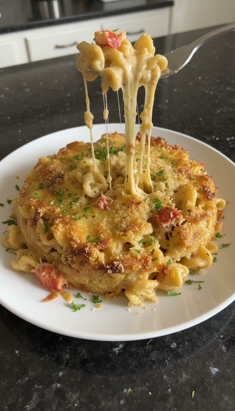 Classic Lobster Pasta Bake