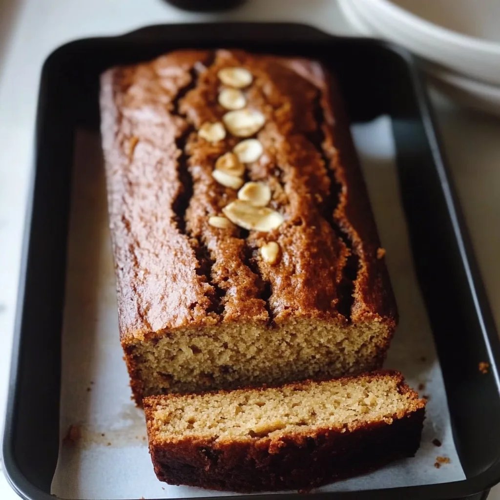 Moist Fluffy Banana Bread