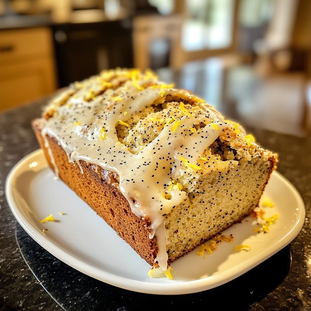 Meyer Lemon Poppy Seed Bread