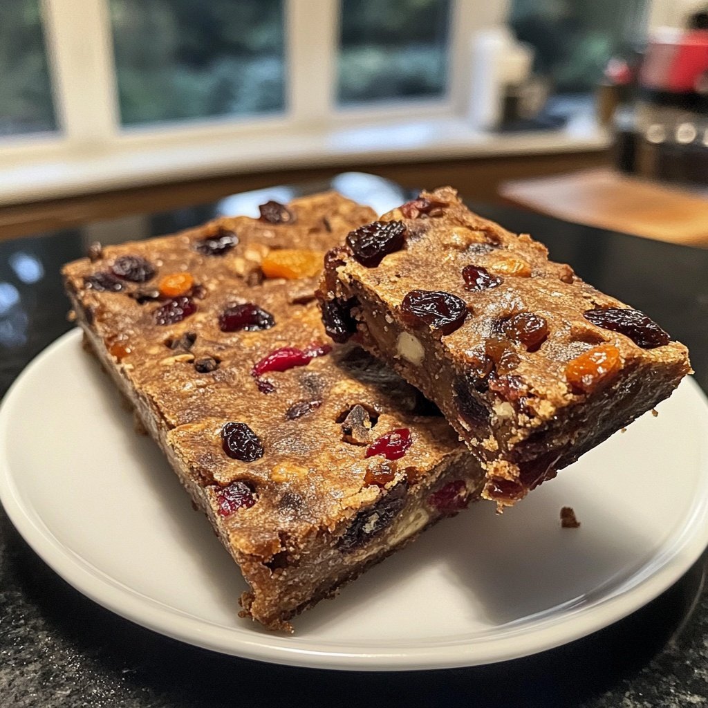 Spiced Mulled Wine Fruit Bars