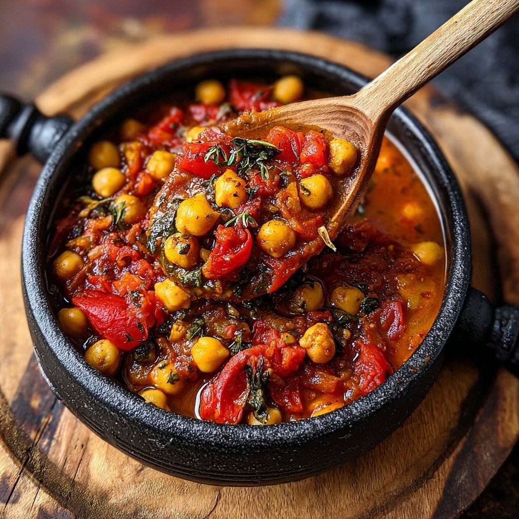Spiced Chickpea Tomato Stew