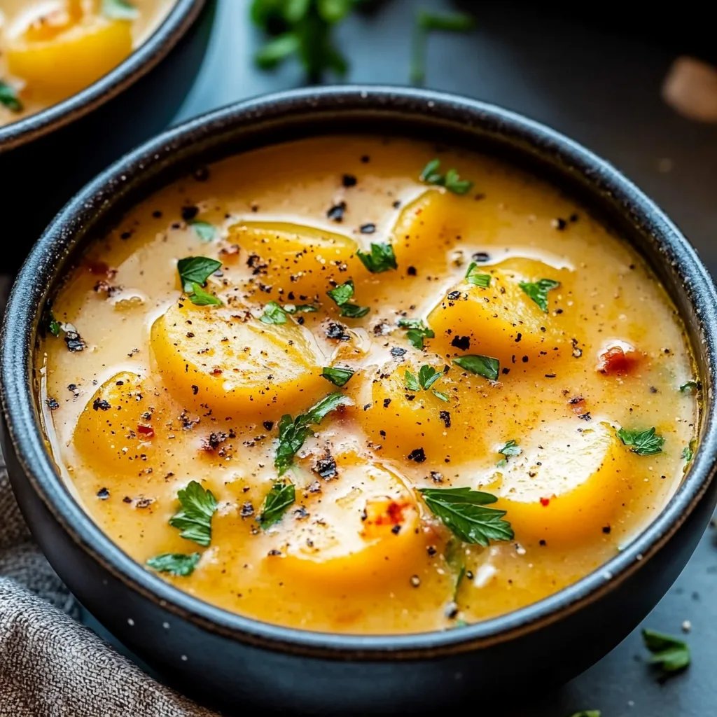 Spicy Cajun Potato Soup