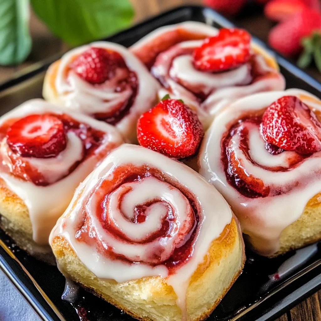 Strawberry Cheesecake Cinnabon Rolls: An Incredible Ultimate Recipe You’ll Love