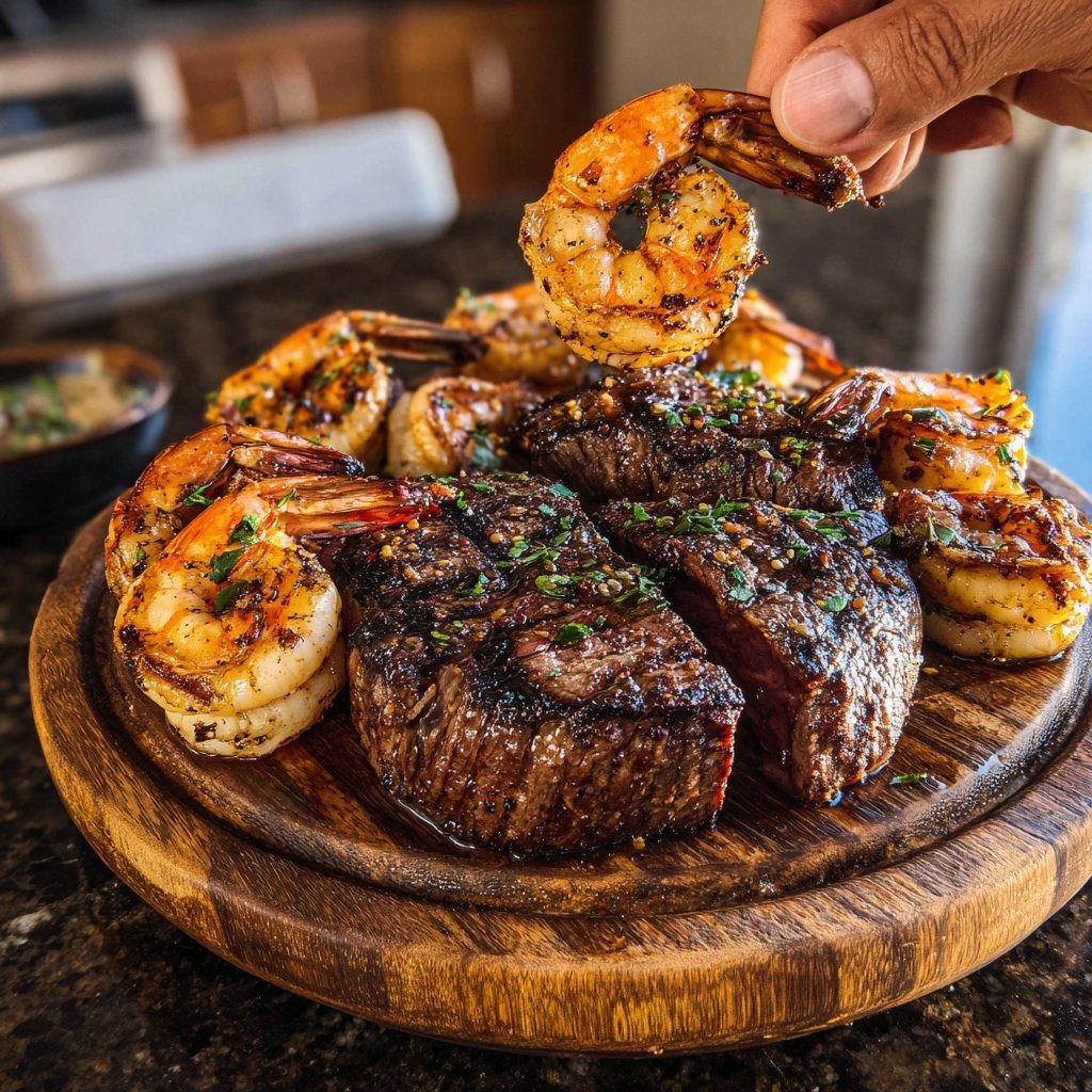 Steak and Shrimp Fiesta