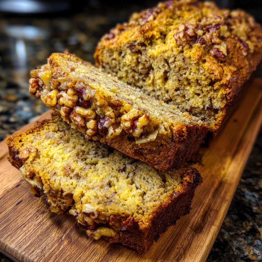 Banana Bread with Walnuts