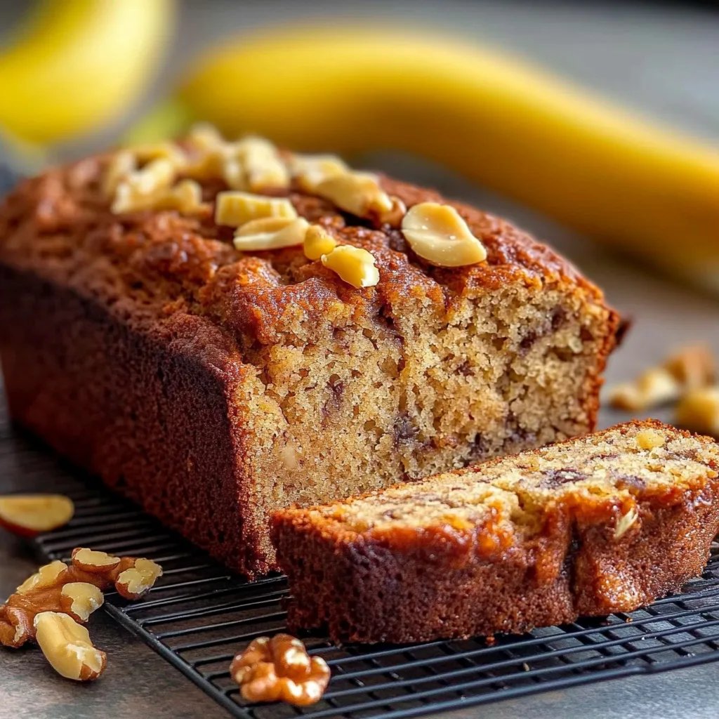Perfect Banana Nut Bread