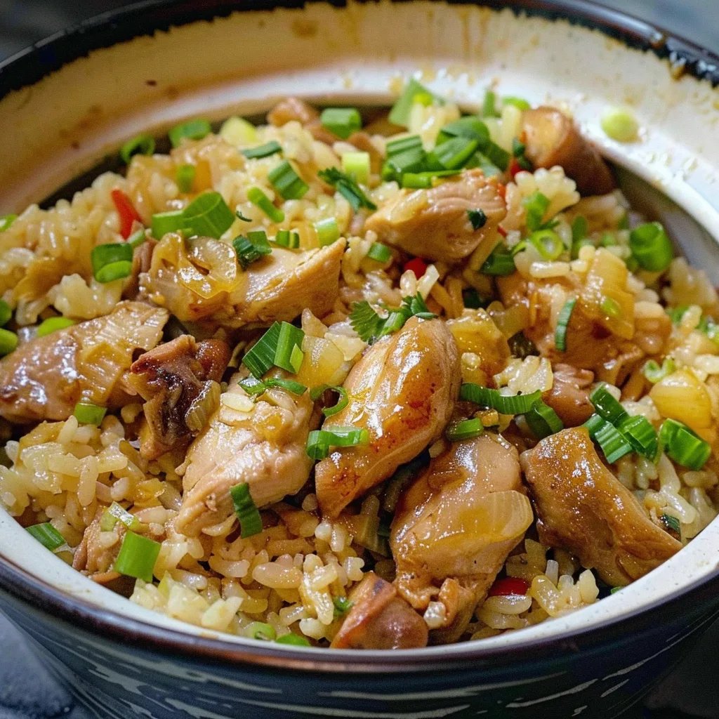 Chicken Ginger Rice