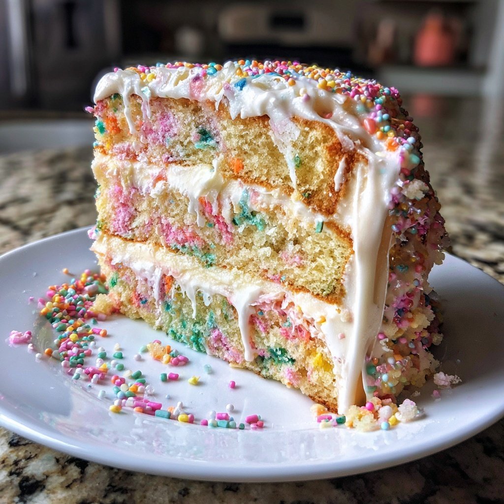 Galentine's Confetti Cake Surprise