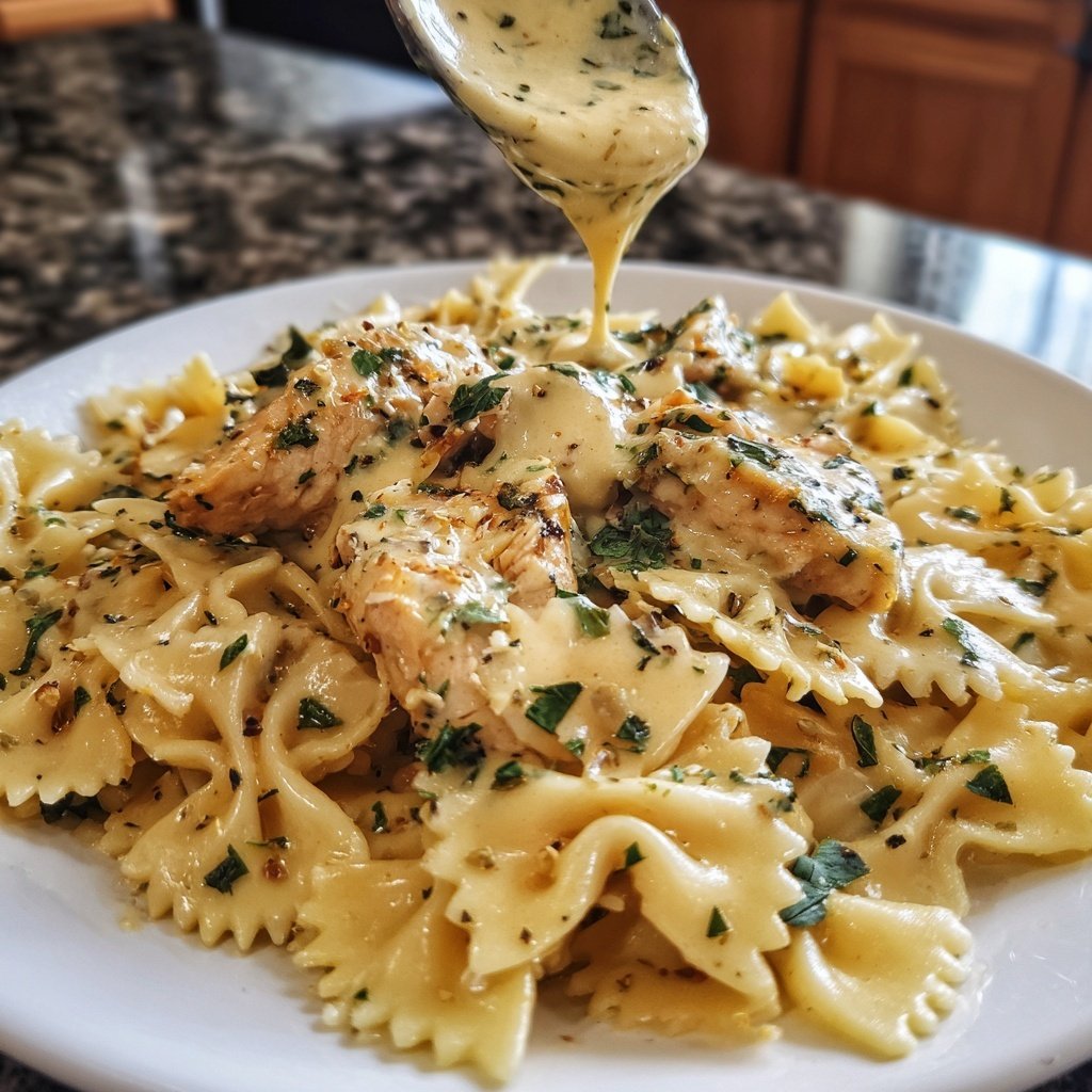 Creamy Marry Me Chicken Bowtie Pasta