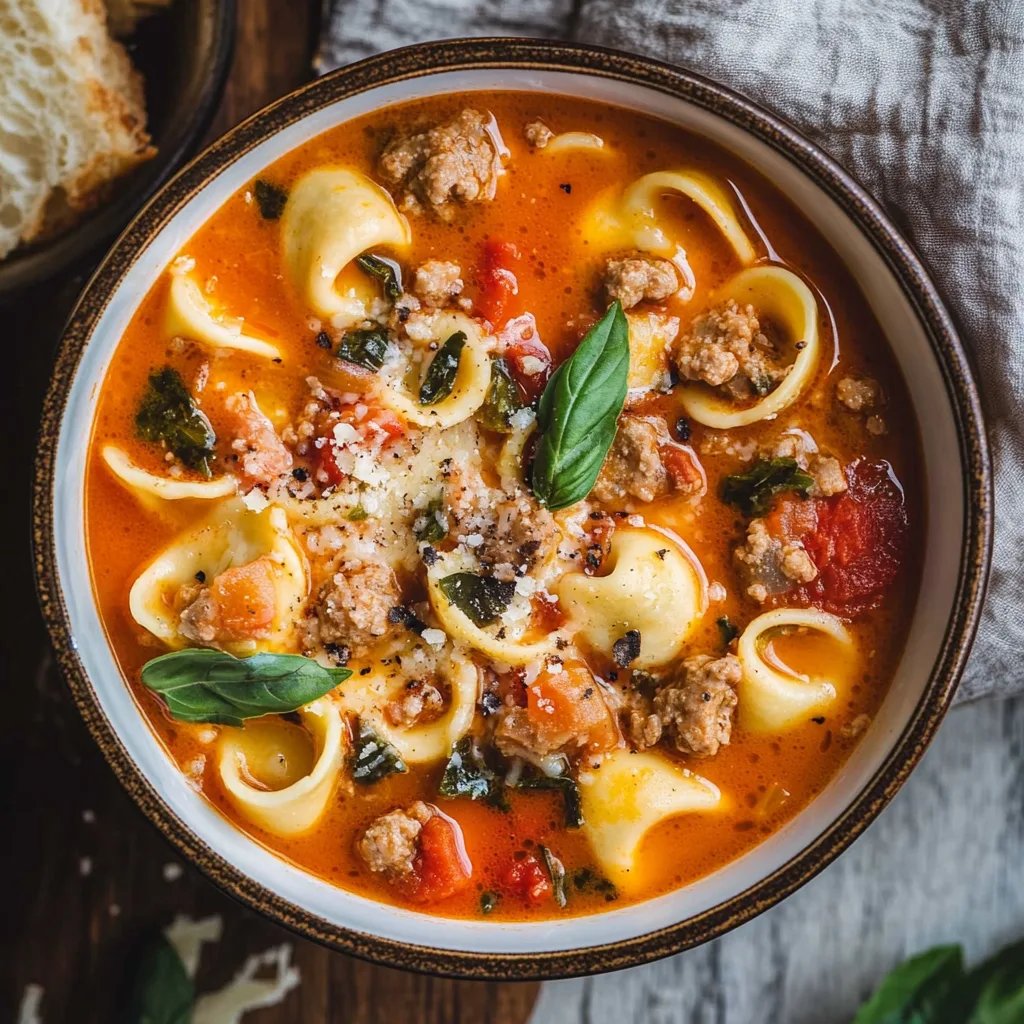 Sausage and Tortellini Soup: An Amazing Ultimate Recipe