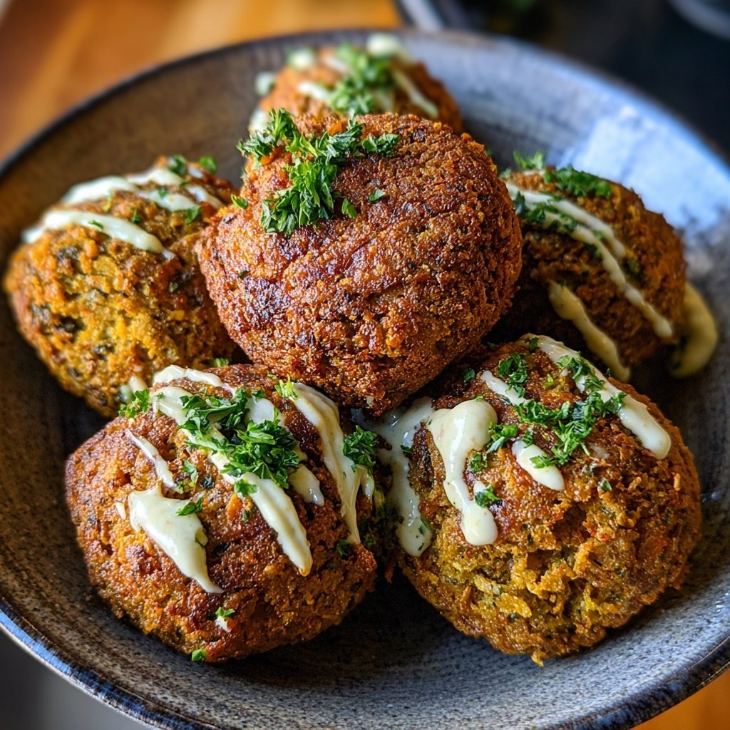 Air Fryer Falafel Chickpea