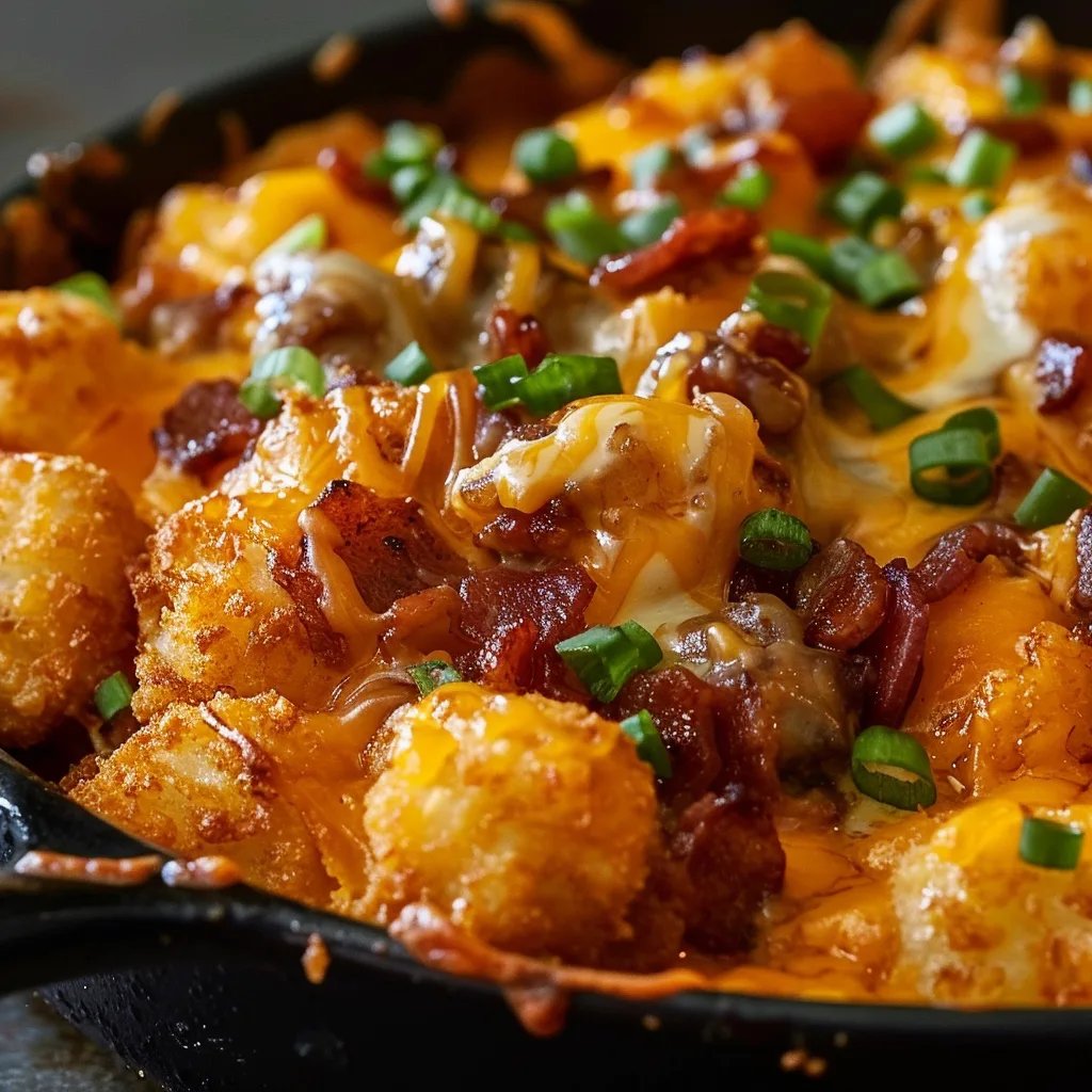 Cheesy Tater Tot Casserole