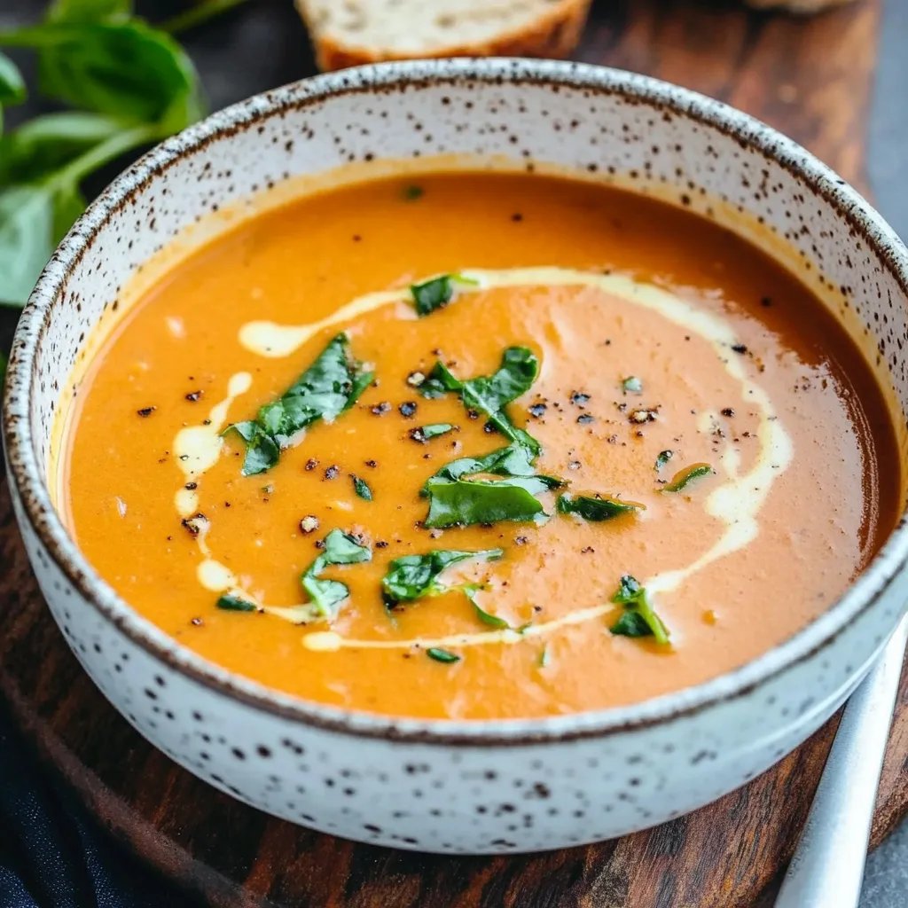 Creamy Tomato and Spinach Soup: An Amazing Ultimate Recipe