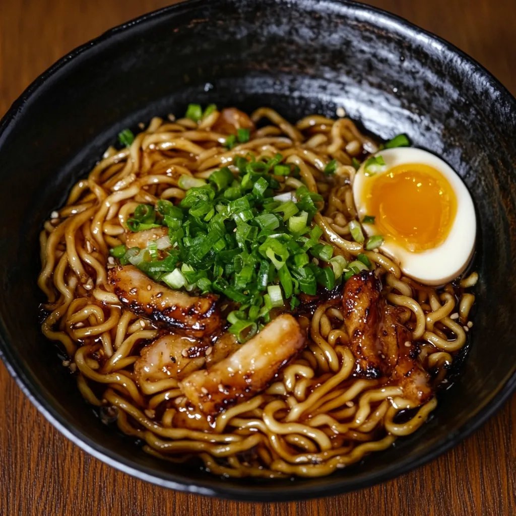 Honey Garlic Ramen