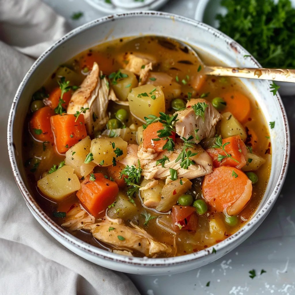 Slow Cooker Chicken Stew