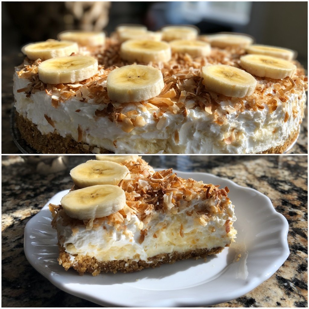 Banana Coconut Cream Pie