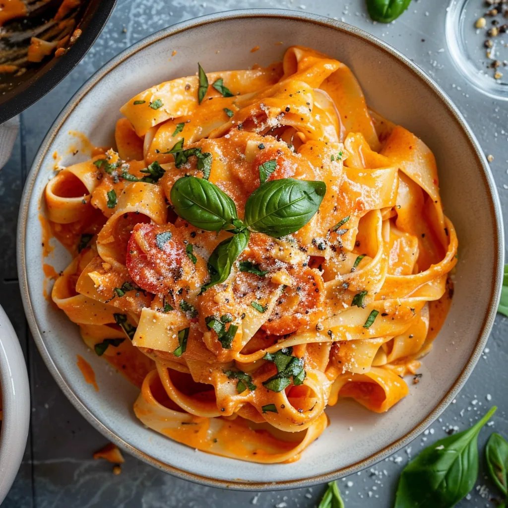 Easy One Pot Creamy Tomato Pasta