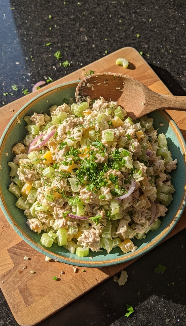 Celery and Tuna Salad
