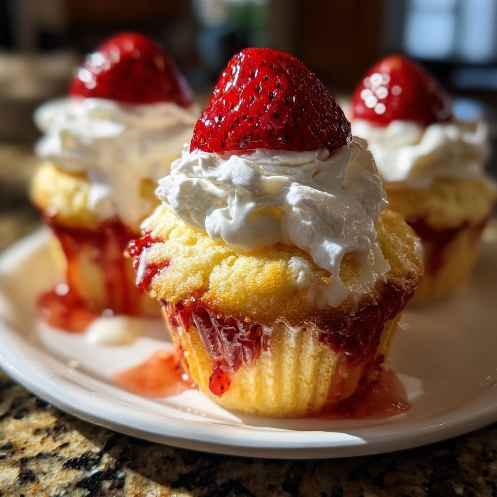 Mini Strawberry Shortcake Cups
