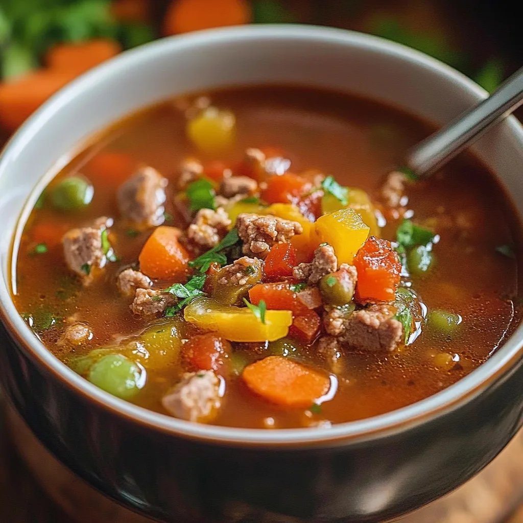 Hamburger Soup