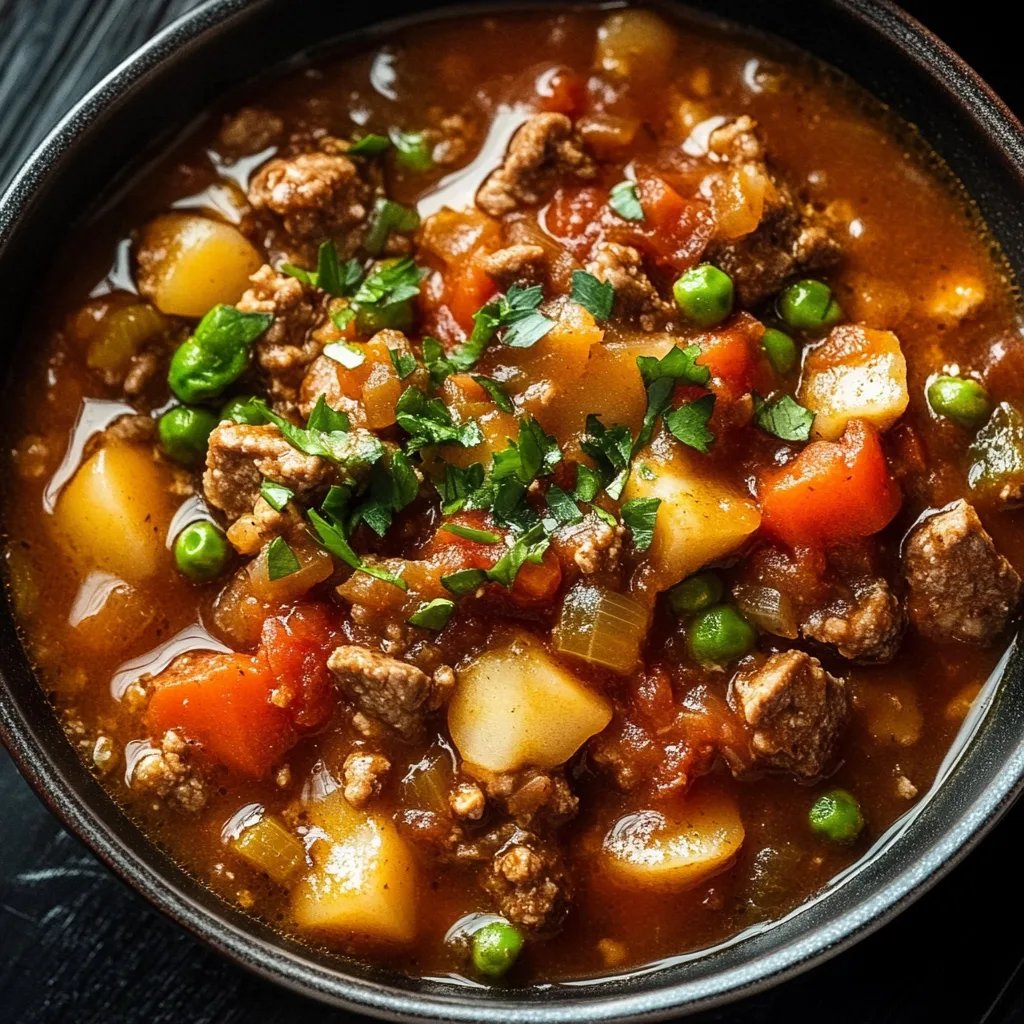 Hamburger Stew: An Incredible Ultimate Recipe for Cozy Nights