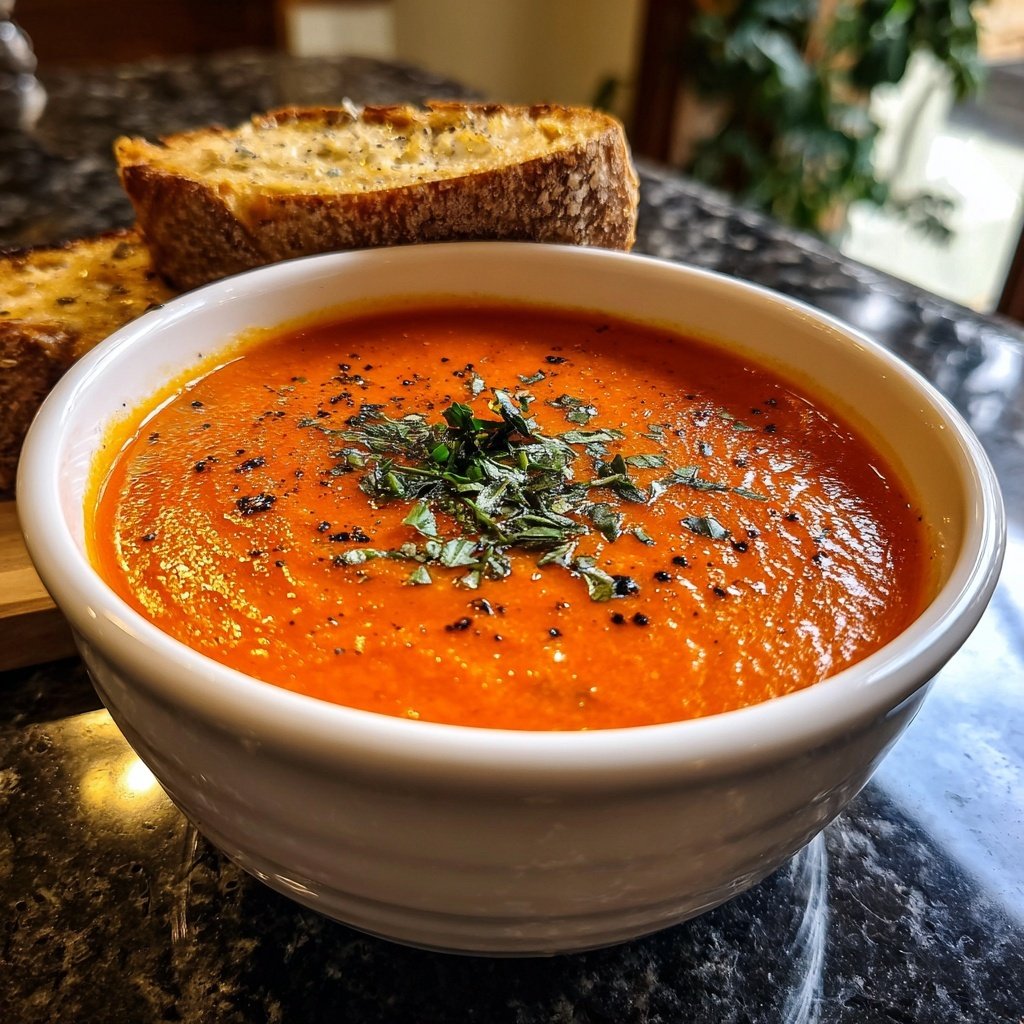 Creamy Tomato Basil Soup