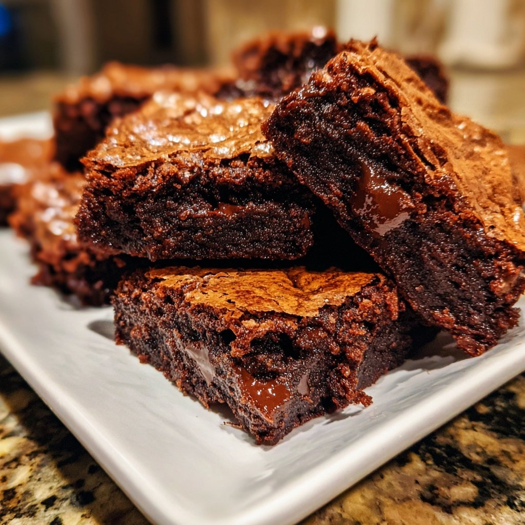 Chocolate Cottage Cheese Brownies Surprise